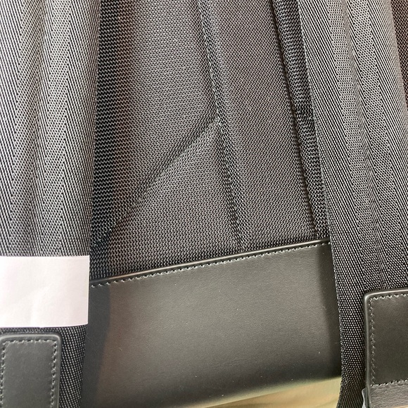 NWT Burberry Navy Grey IP Check Jeff Men’s Canvas Backpack - $1350 Retail - Picture 7 of 9